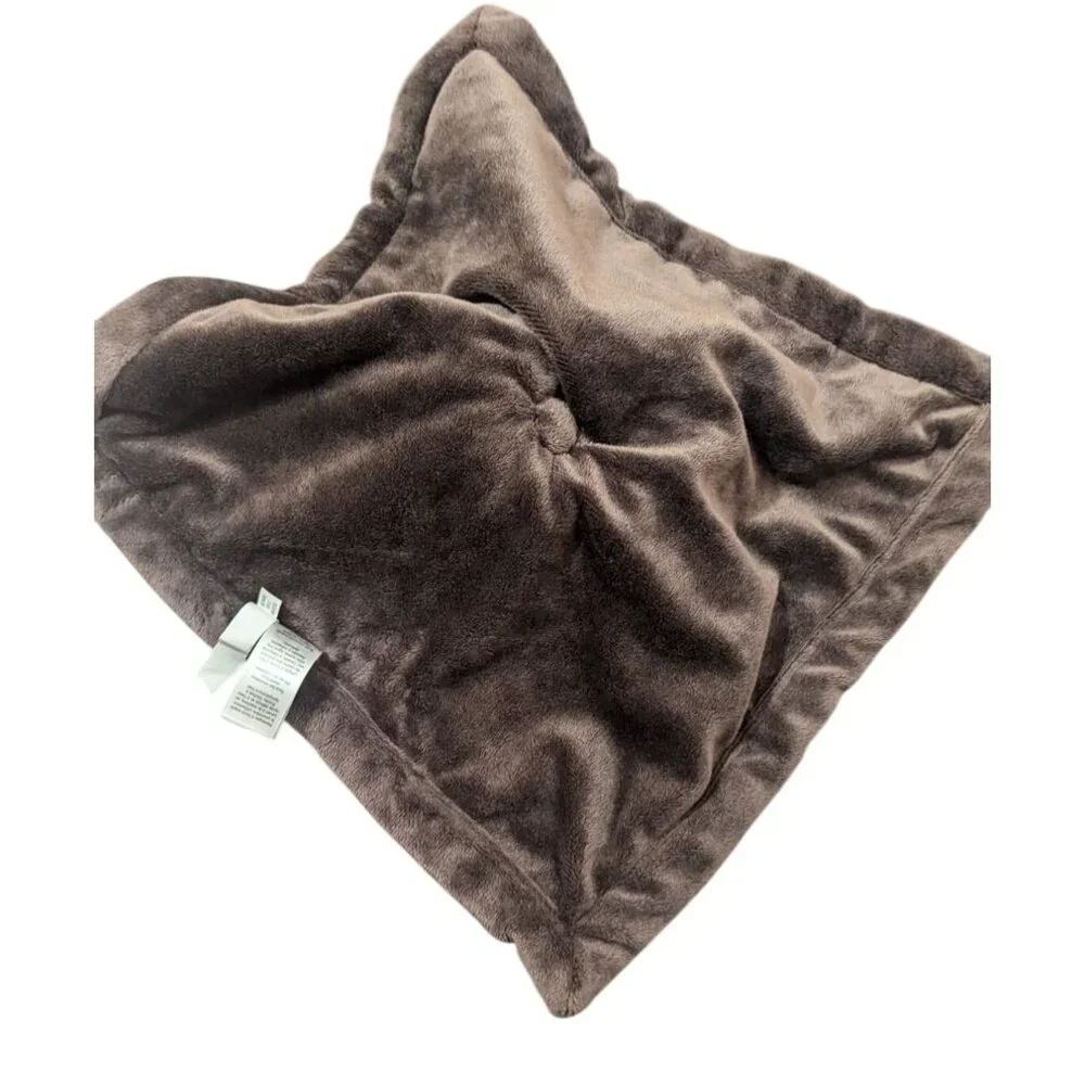 Carters Plush‎ Baby Security Blanket Monkey Green & Brown Soft Lovey